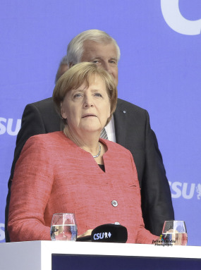 Angela Dorothea Merkel ist eine deutsche Politikerin und seit dem 22. November 2005 amtierende Bundeskanzlerin der Bundesrepublik Deutschland. Am 14. März 2018 wurde Merkel vom Bundestag zum vierten Mal zur Bundeskanzlerin gewählt.  Foto: Julian Ovidiu