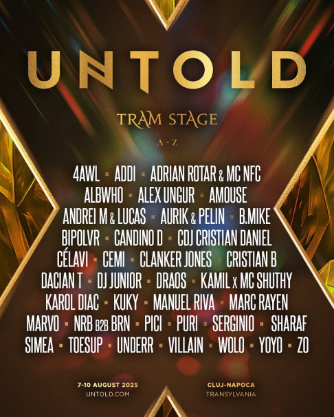 UNTOLD Festival X August 7-10, 2025